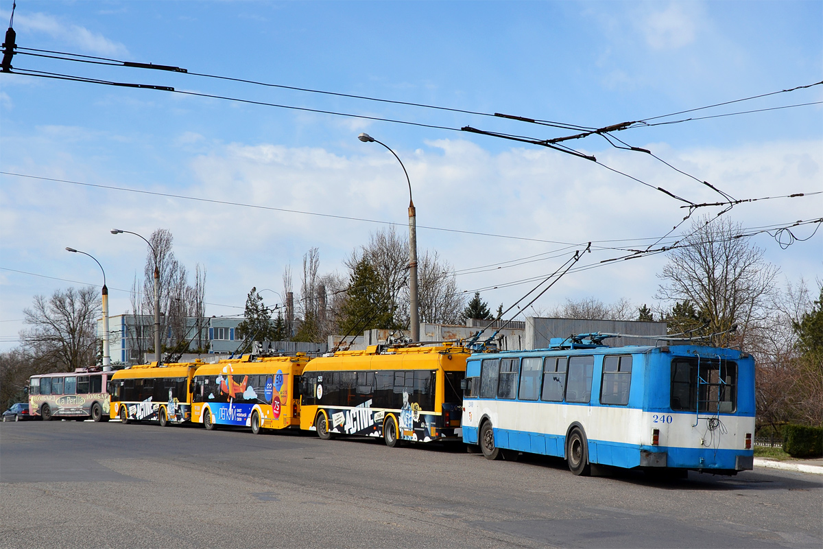 Tiraspol, ZiU-682 GOH BKM № 240; Tiraspol — Terminal stations and the reversal rings