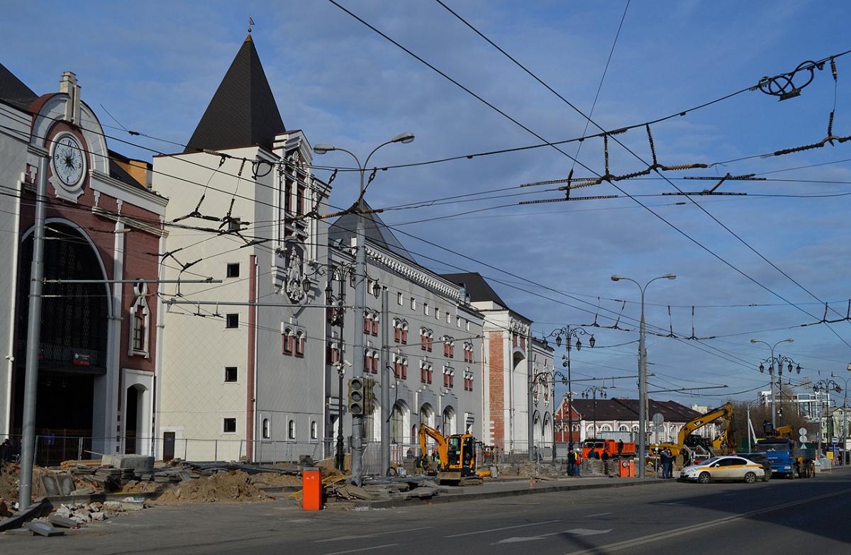 Москва — Конечные станции и кольца; Москва — Троллейбусные линии: ЦАО