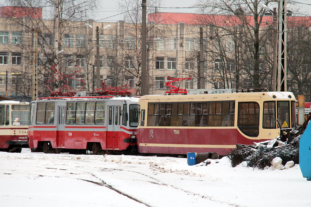 Санкт-Петербург — Трамвайный парк № 7