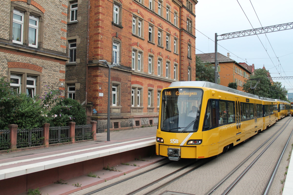 Stuttgart, Stadler DT8.14 № 3568