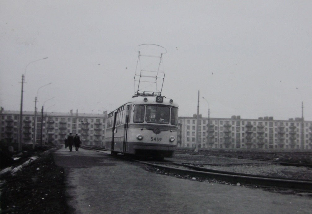 Санкт-Петербург, ЛМ-57 № 5459; Санкт-Петербург — Исторические фотографии трамвайных вагонов