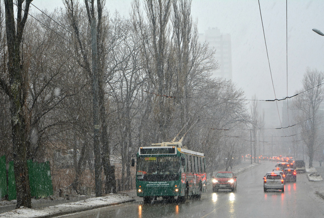 Владивосток, ЗиУ-682Г-016.02 № 252; Владивосток — Снегопады