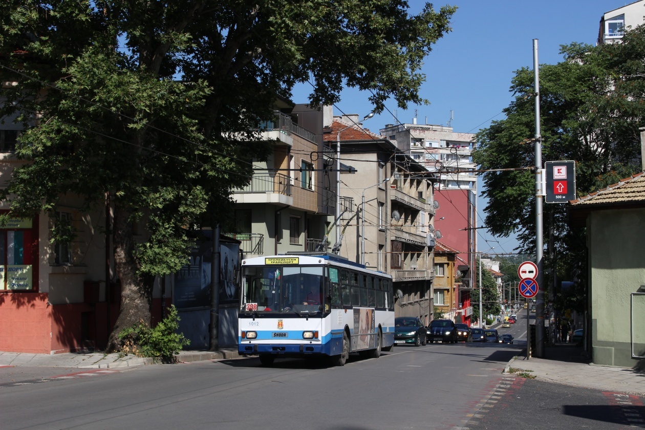 Хасково, Škoda 14Tr08/6 № 1012