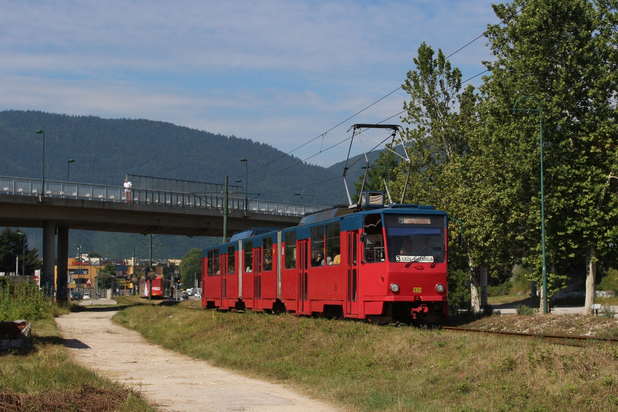 Сараево, Tatra KT8D5 № 531