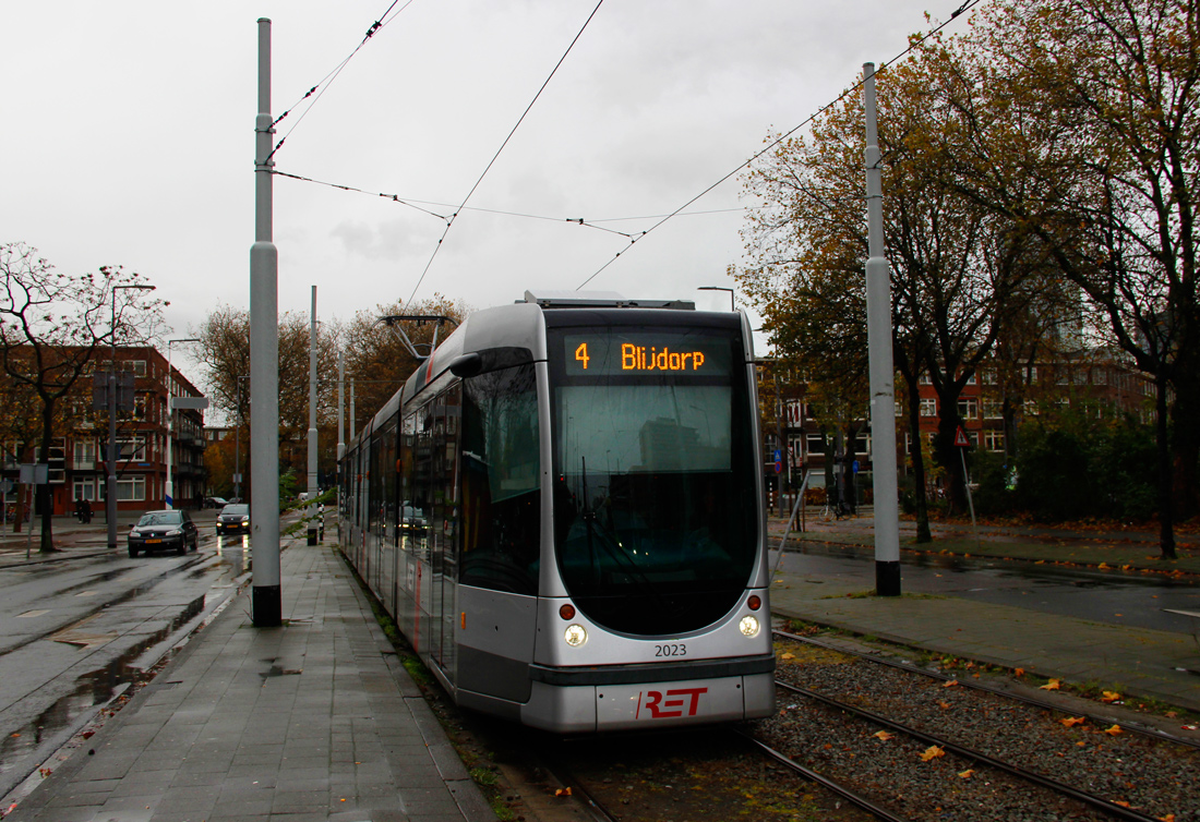 Роттердам, Alstom Citadis 302 № 2023