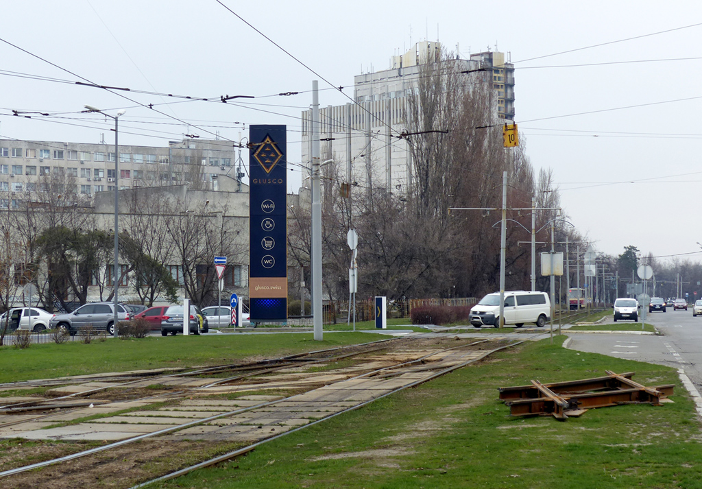 Kijów — Tramway lines: Darnytske depot network