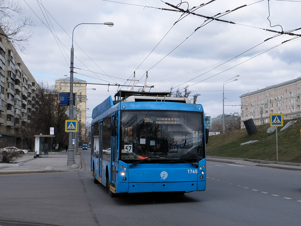 Москва, Тролза-5265.00 «Мегаполис» № 1765