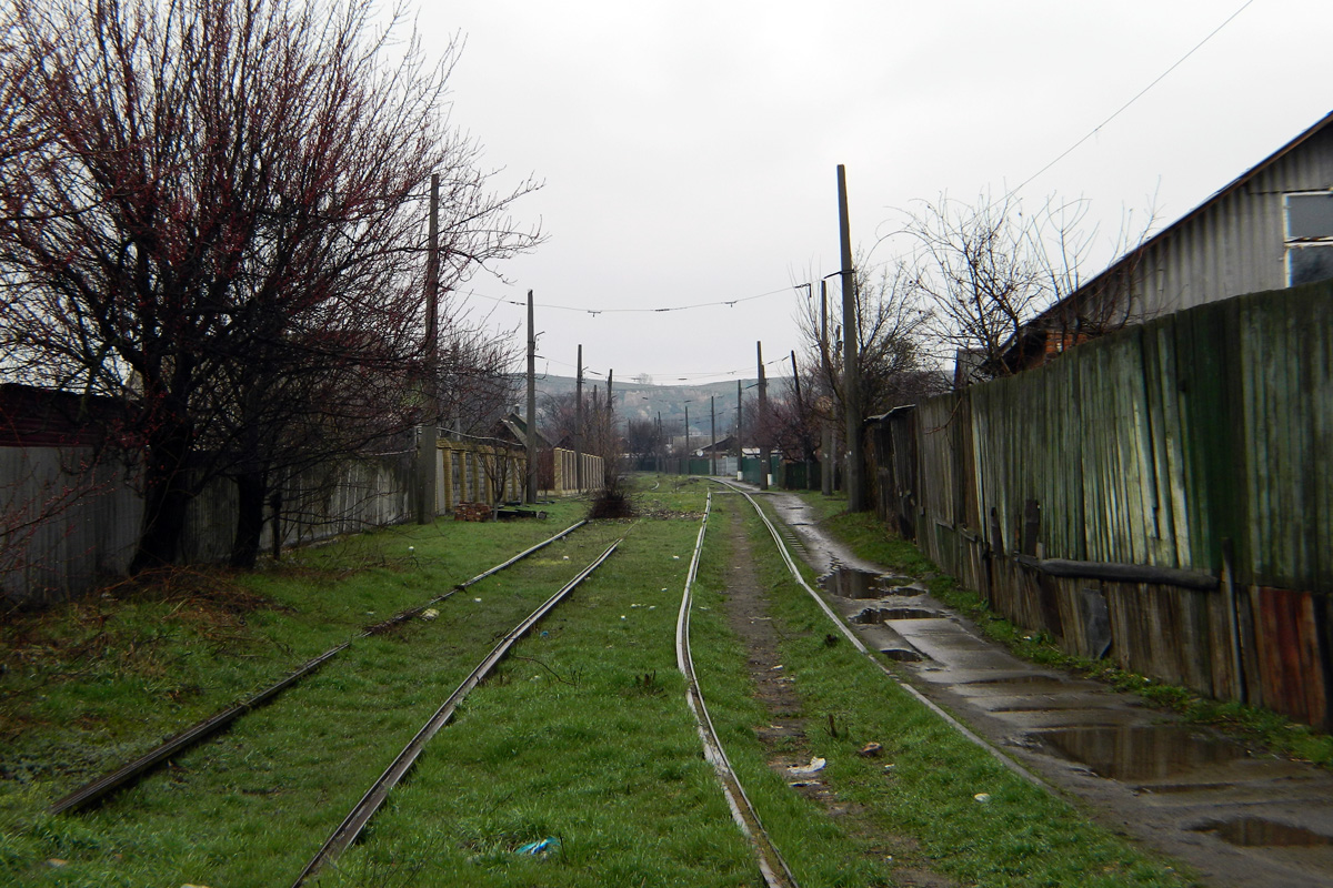 Kostiantynivka — Abandoned tramway lines