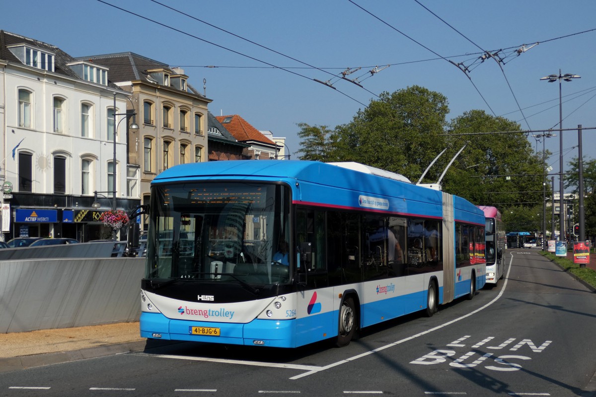Arnhem, Hess SwissTrolley 4 (BGT-N1D) Nr. 5264
