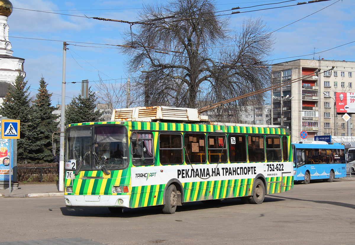 Tver, LiAZ-5280 # 76; Tver — The last years of the Tver trolleybus (2019 — 2020)