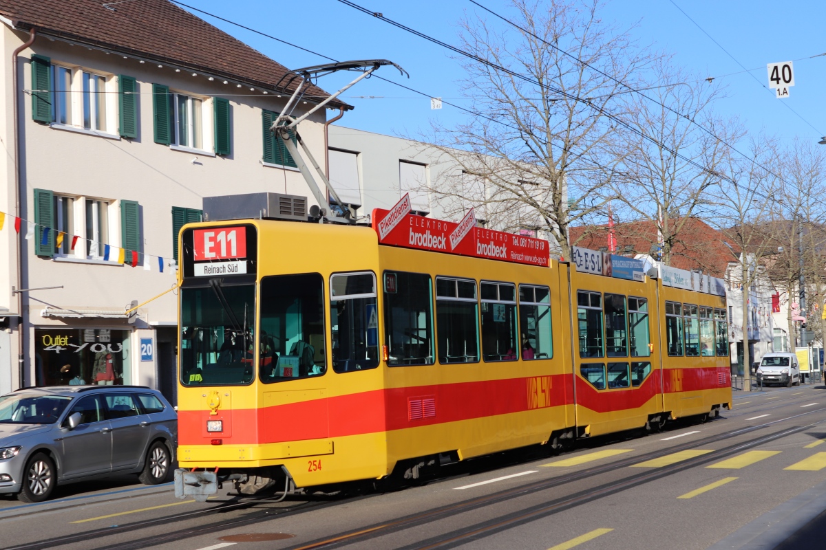 Basel, Schindler/Siemens Be 4/8 # 254