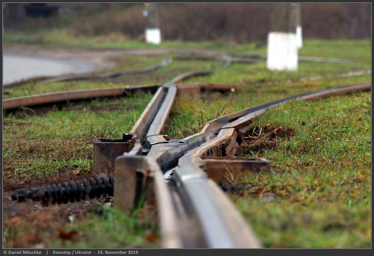 Конотоп — Трамвайные линии и инфраструктура