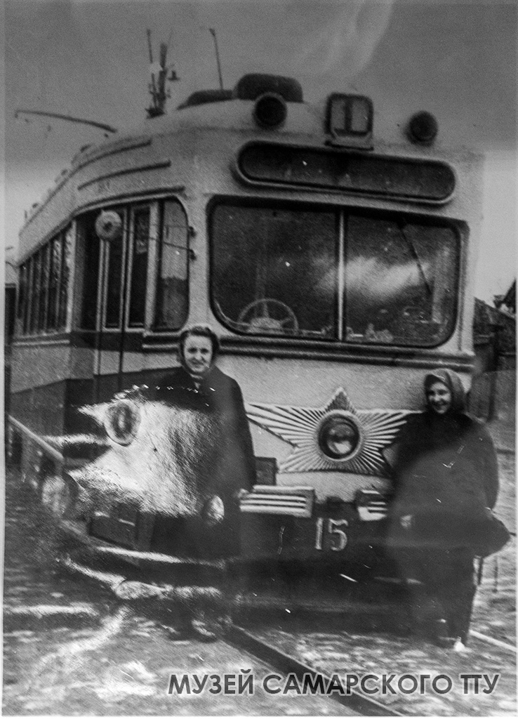 Самара, КТМ-1 № 15; Самара — Исторические фотографии — Трамвай и Троллейбус (1942-1991)