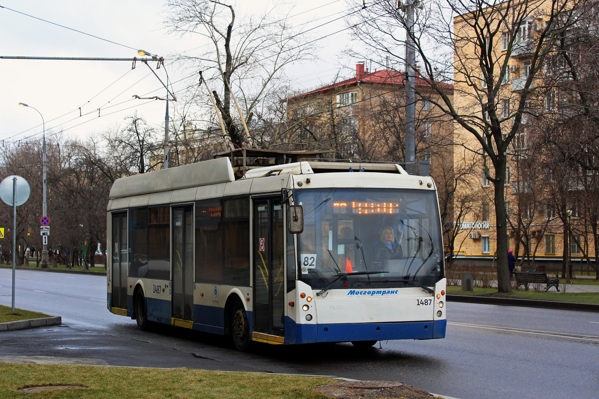 Москва, Тролза-5265.00 «Мегаполис» № 1487