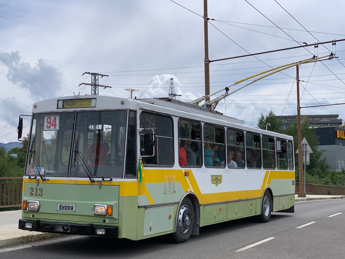 Žilina, Škoda 14Tr14/7 nr. 213; Žilina — Slávnostné rozlúčenie s trolejbusmi typu Škoda 14Tr & 15Tr (17.08.2019) • Farewell ceremony with Škoda 14Tr & 15Tr trolleybuses (17.08.2019)