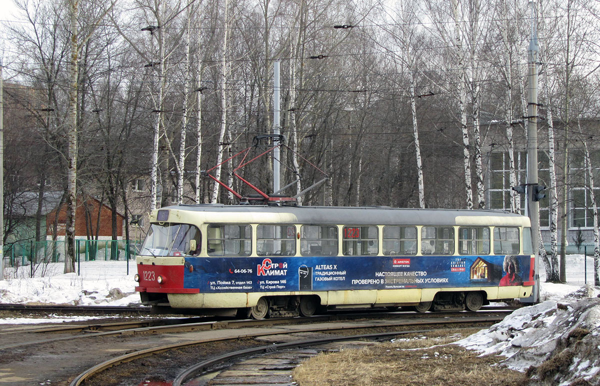 Ижевск, Tatra T3K № 1223