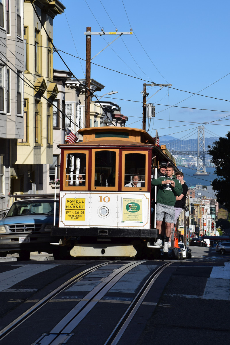 San Francisco Bay Area, Carter cable car Nr. 10