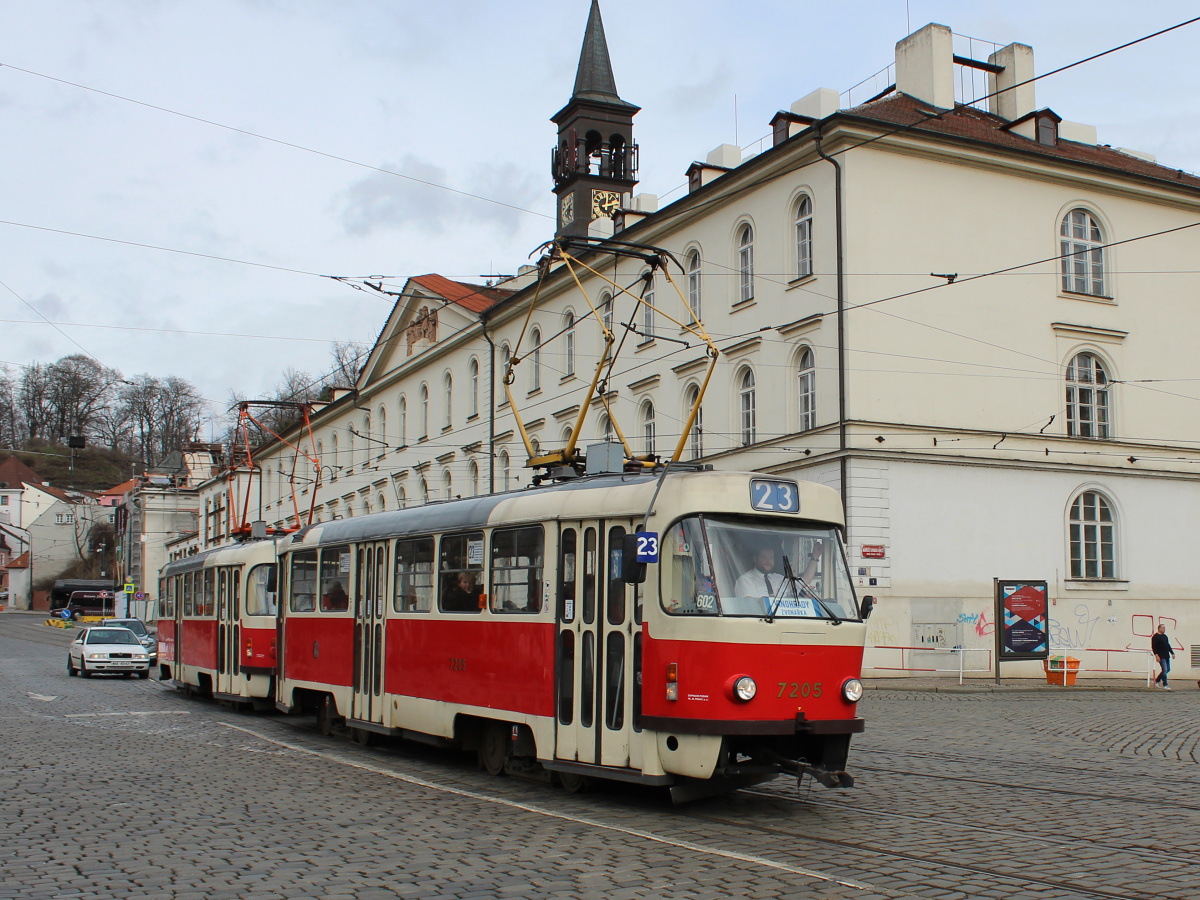 Прага, Tatra T3SUCS № 7205