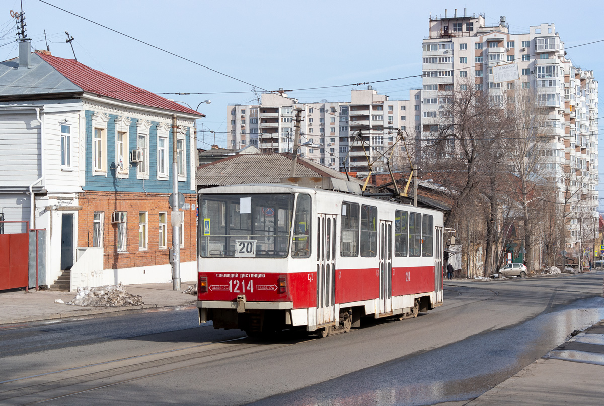 Самара, Tatra T6B5SU № 1214