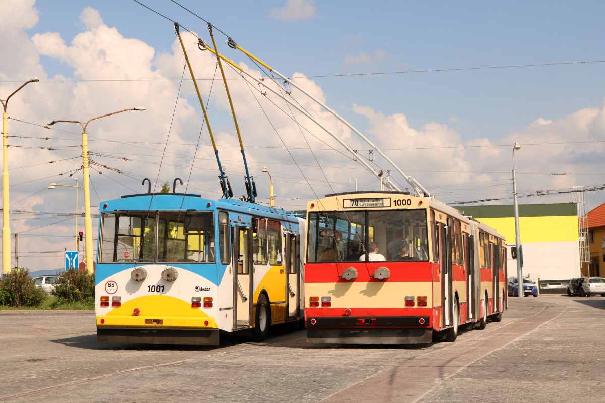 Košice, Škoda 15Tr11/7 # 1000; Košice — Košice Trolleybus day / Košický trolejbusový deň