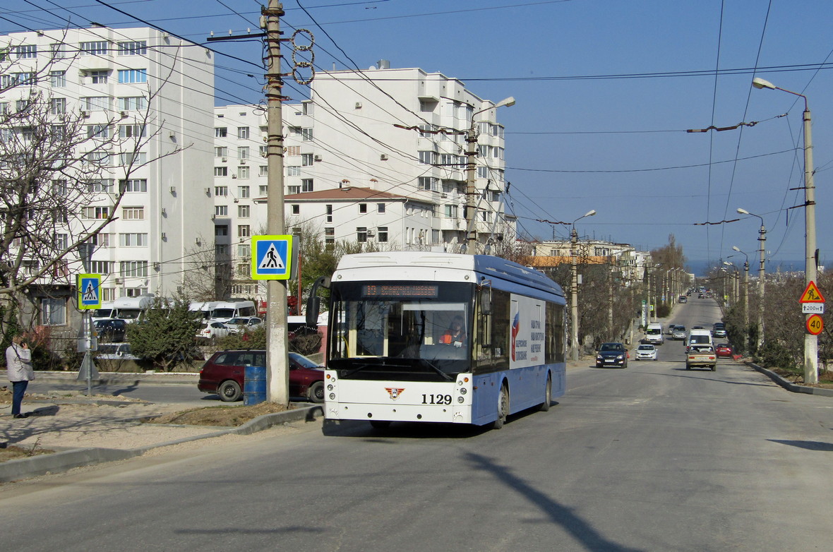 Sevastopol, Trolza-5265.02 “Megapolis” # 1129