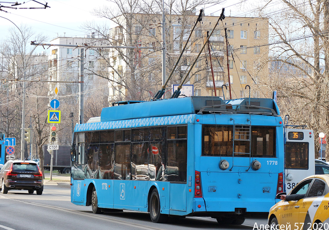 Москва, Тролза-5265.00 «Мегаполис» № 1778