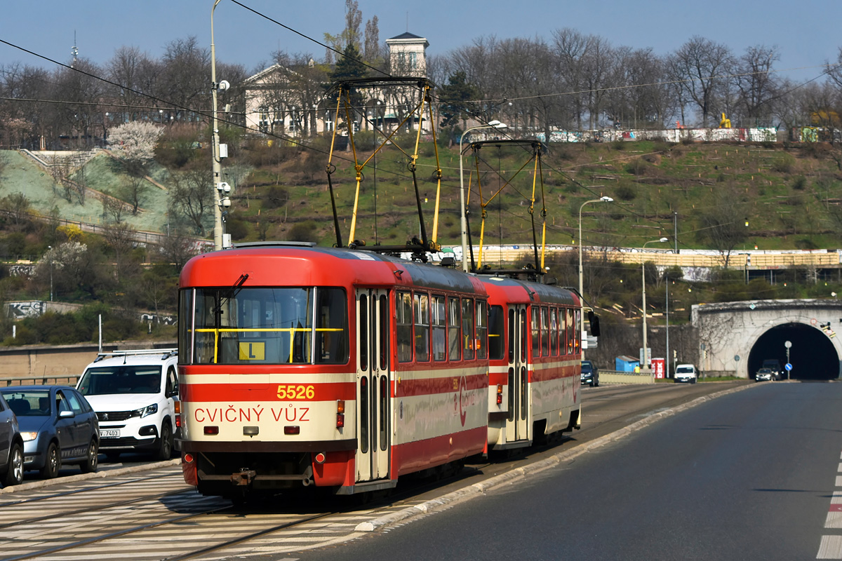 Прага, Tatra T3R.P № 5526