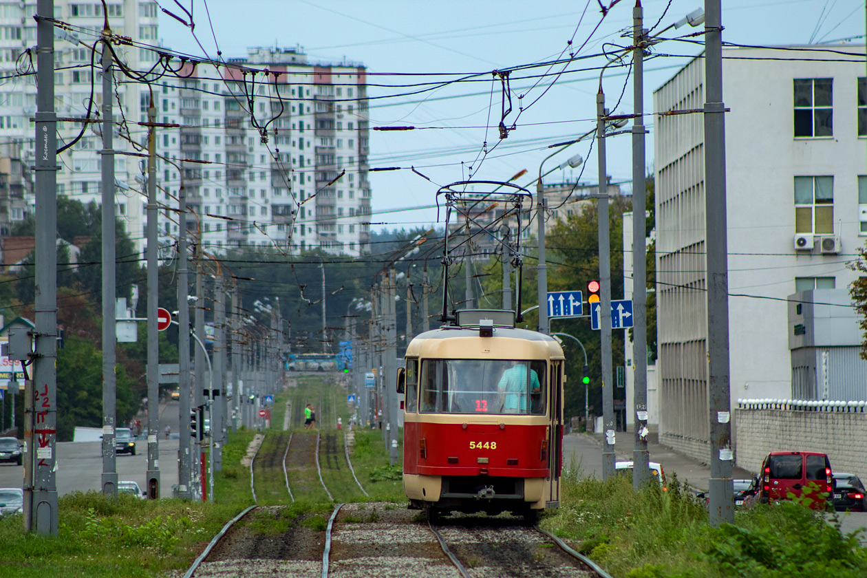 Kijów — Miscellaneous photos; Kijów — Tramway lines: Podilske depot network — north