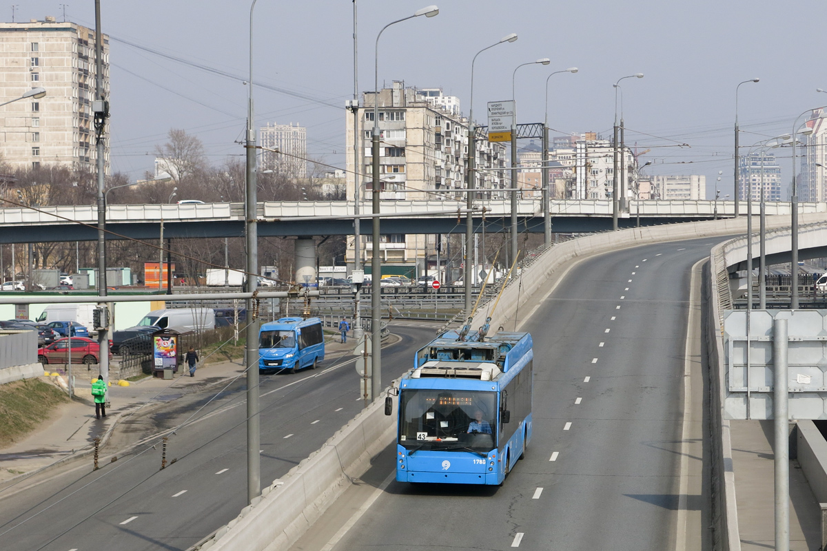 Москва, Тролза-5265.00 «Мегаполис» № 1788; Москва — Троллейбусные линии: CЗАО