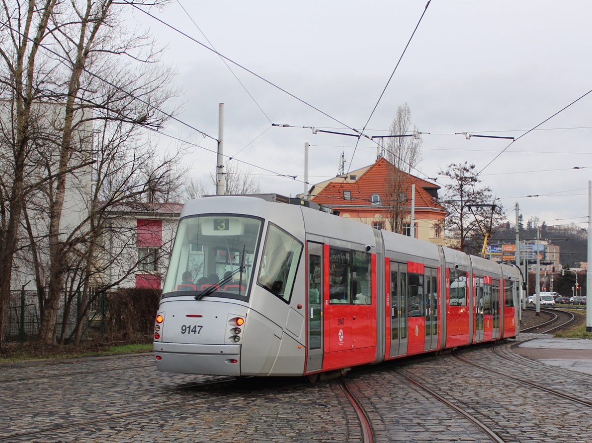 Прага, Škoda 14T Elektra № 9147