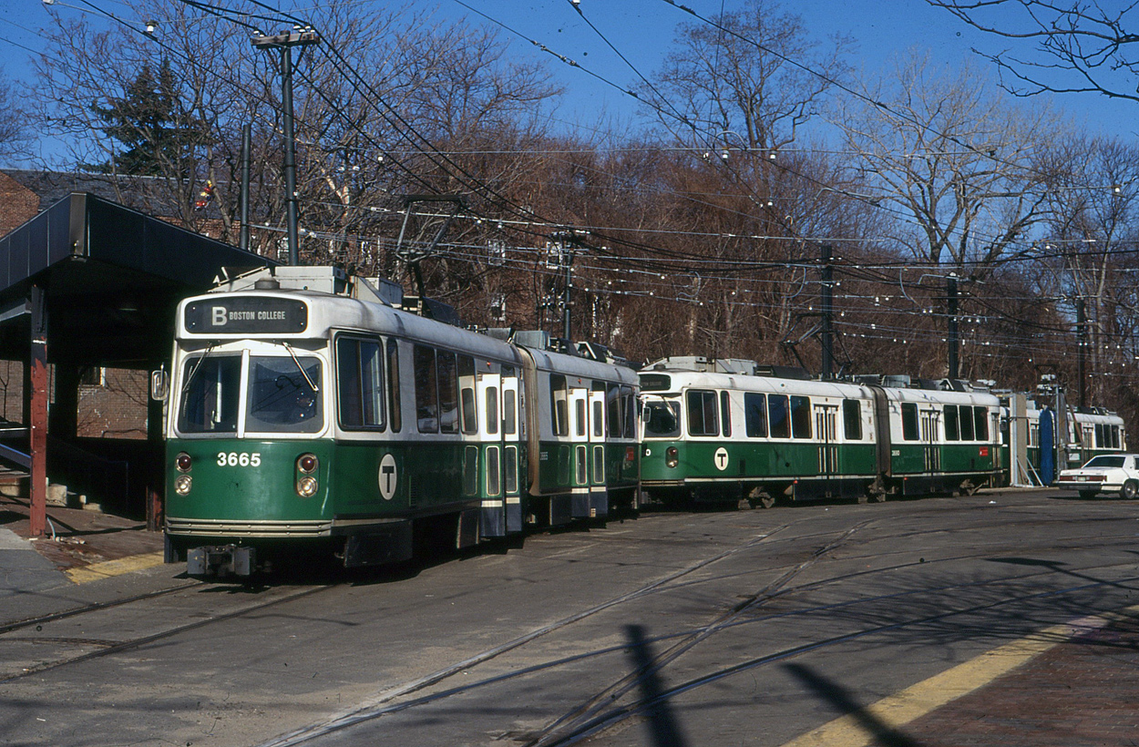 Бостон, Kinki Sharyo MBTA Type 7 № 3665