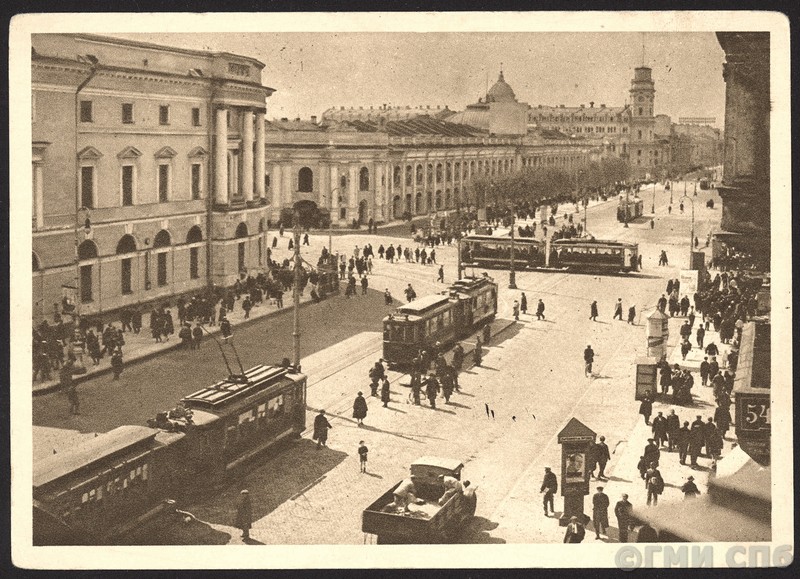 Санкт-Петербург — Исторические фотографии трамвайных вагонов