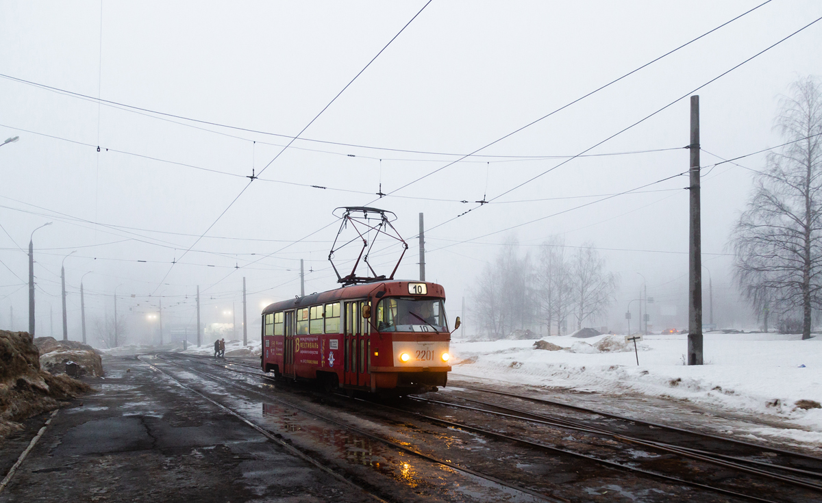 Izhevsk, Tatra T3K # 2201