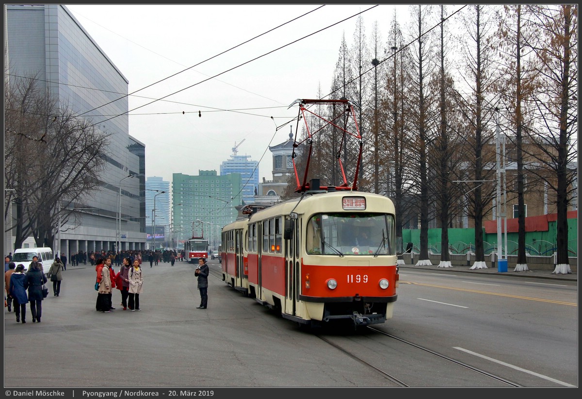 Пхеньян, Tatra T3SUCS № 1199
