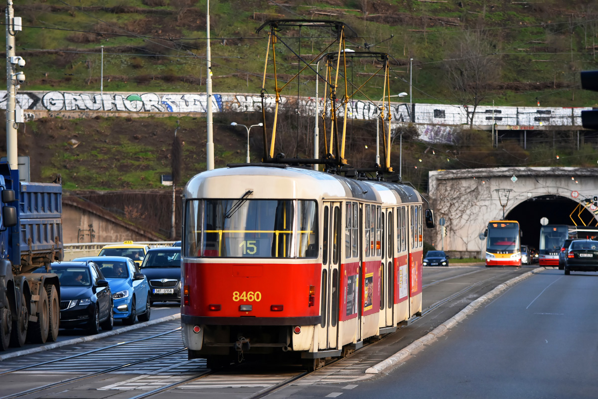 Прага, Tatra T3R.P № 8460