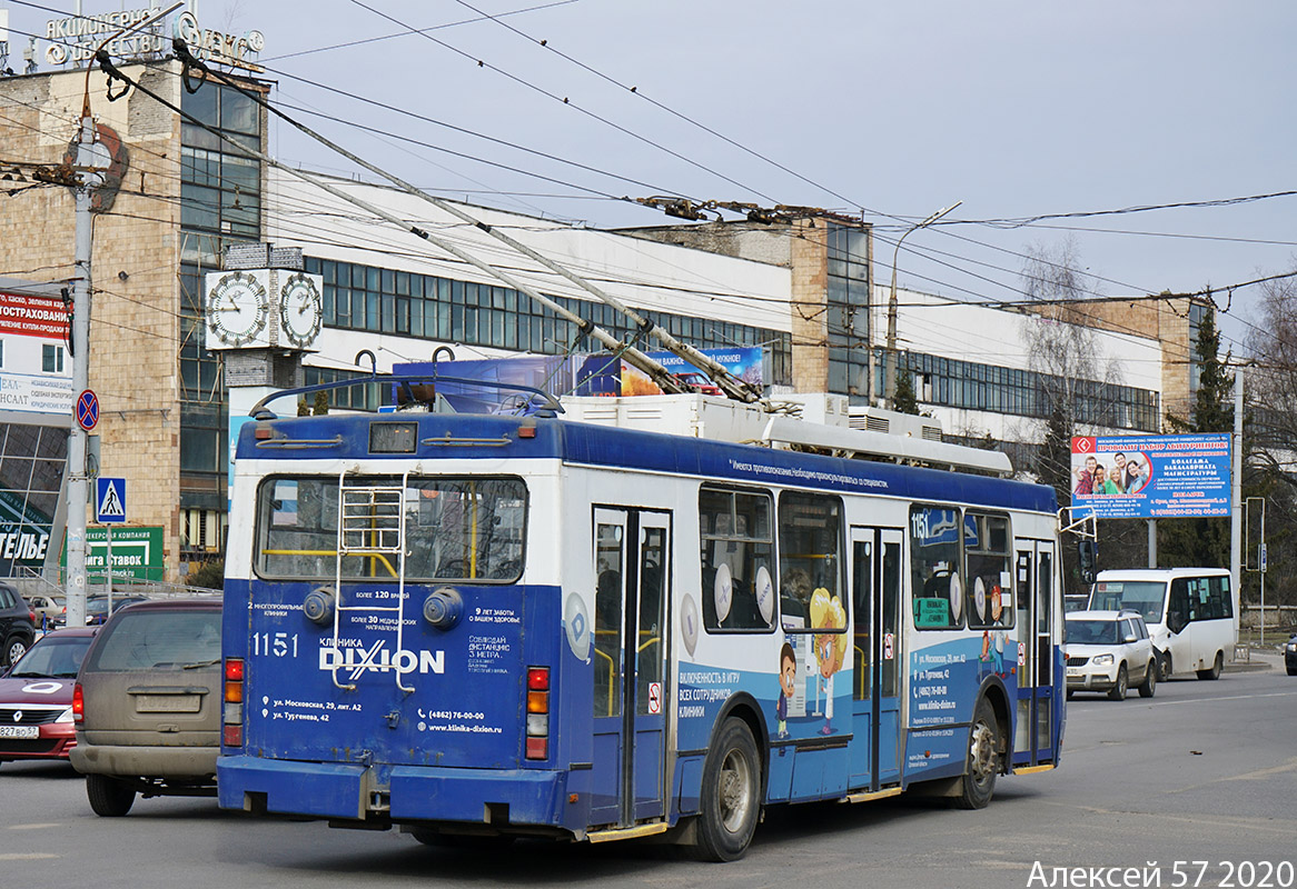 Орёл, ЗиУ-682Г-016.07 (Слобода) № 1151