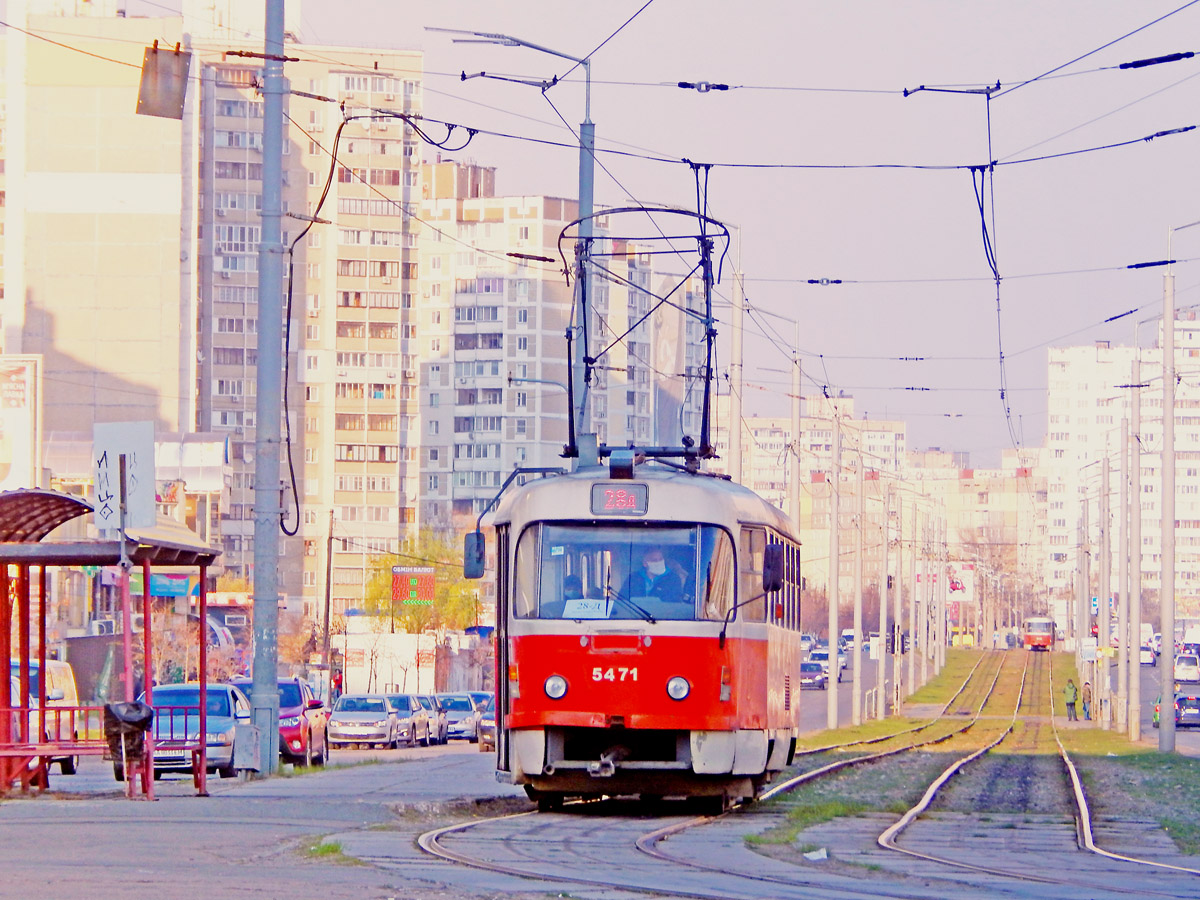 Kyiv, Tatra T3SUCS # 5471