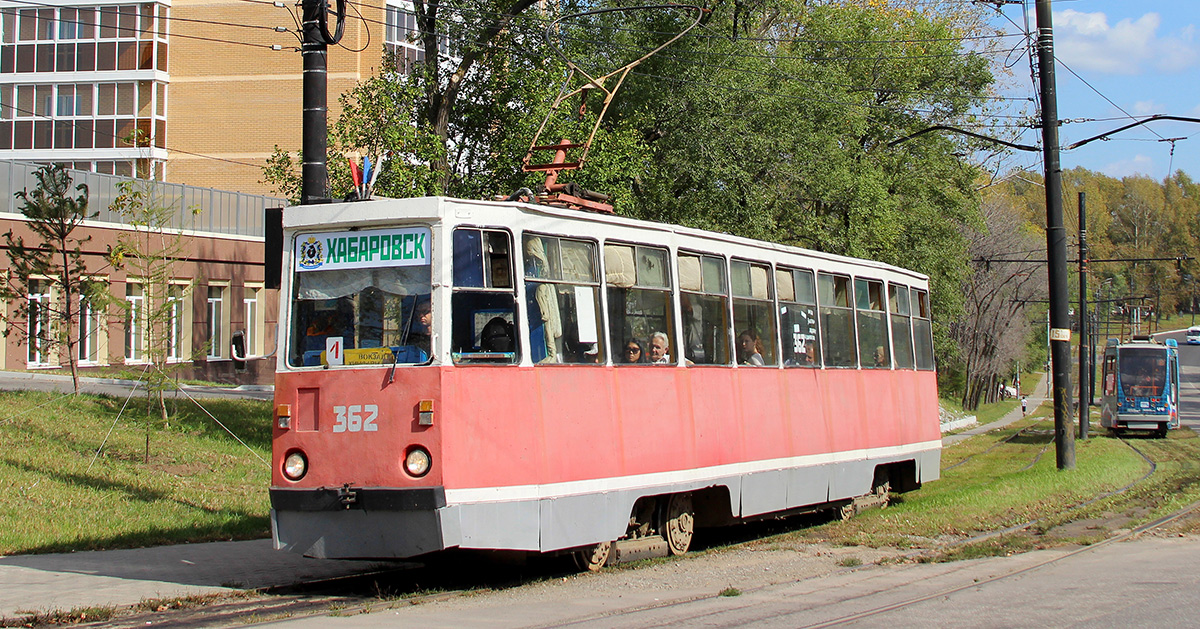 Хабаровск, 71-605 (КТМ-5М3) № 362