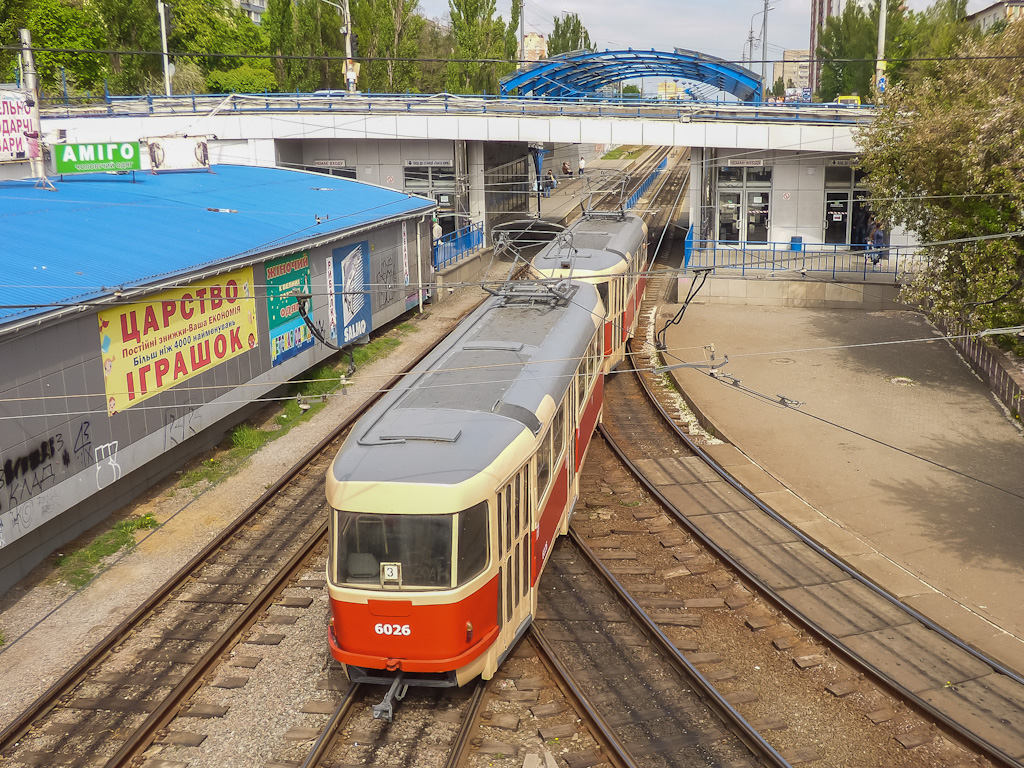 Киев, Tatra T3SU № 6026