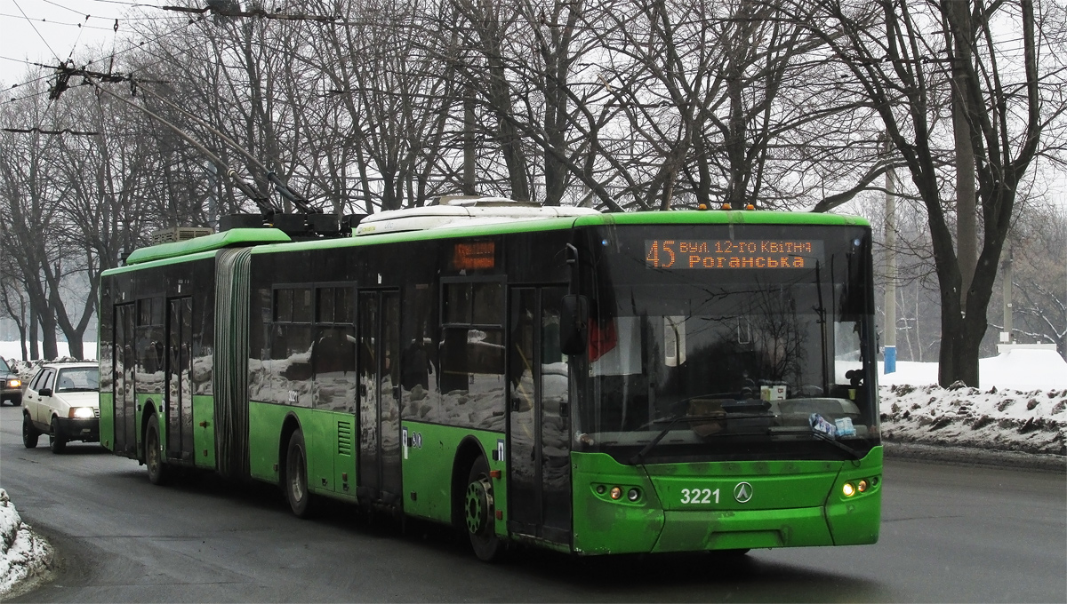 Харків, ЛАЗ E301D1 № 3221