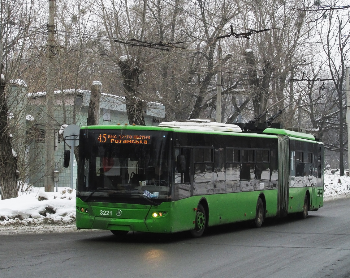 Харьков, ЛАЗ E301D1 № 3221