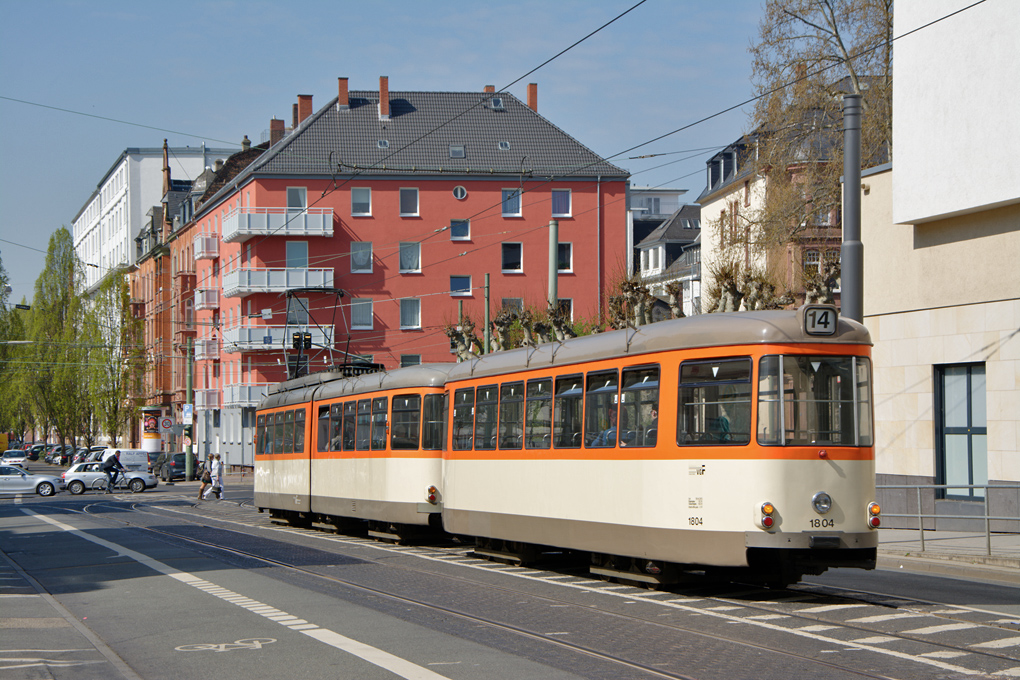 Frankfurt am Main, Duewag B4 № 1804