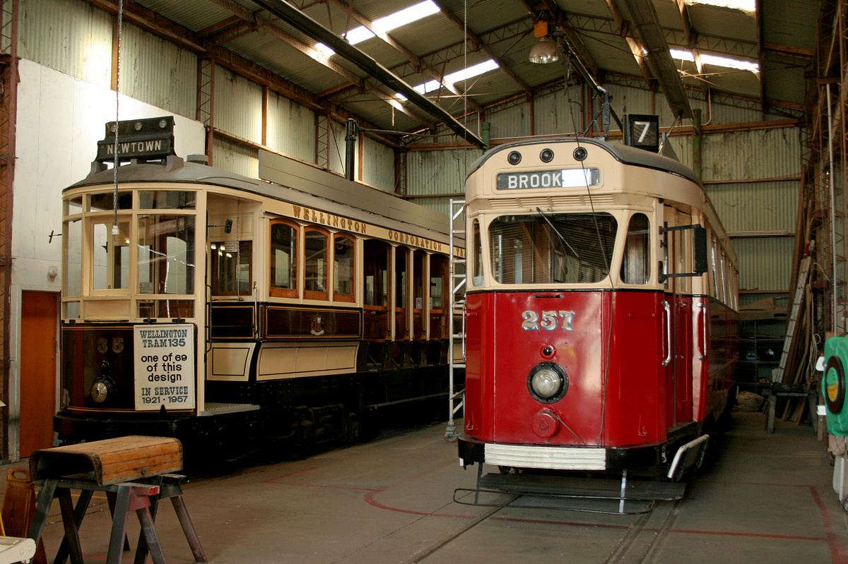 Auckland, Wellington City Tramways Company Ltd — 135; Auckland, The British Thomson-Houston Company Limited — 257