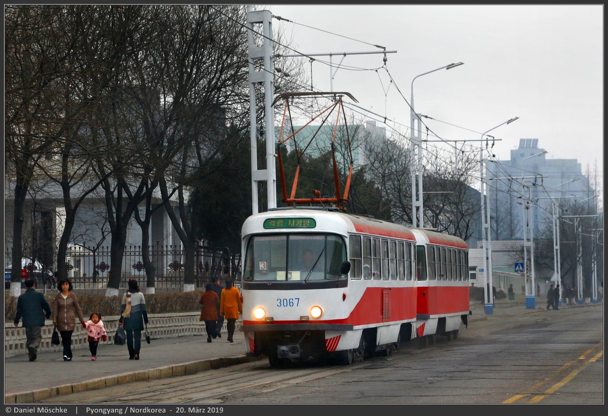 Пхеньян, Tatra T4D № 3067