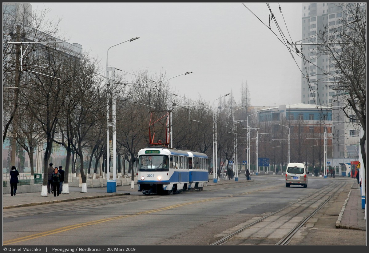 Пхеньян, Tatra T4D № 3003