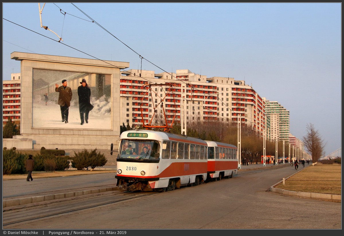 Pyongyang, Tatra T4D № 2030