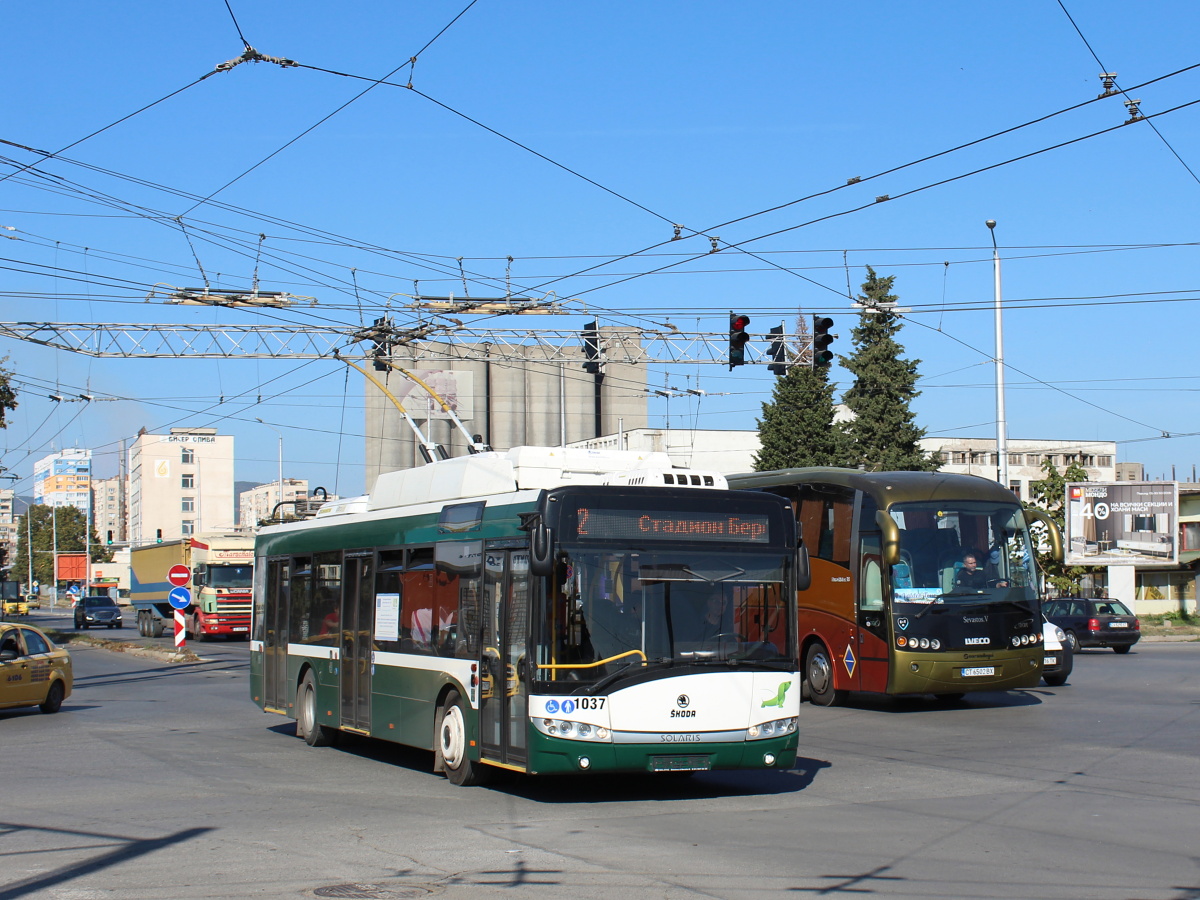 Стара-Загора, Škoda 26Tr Solaris III № 1037