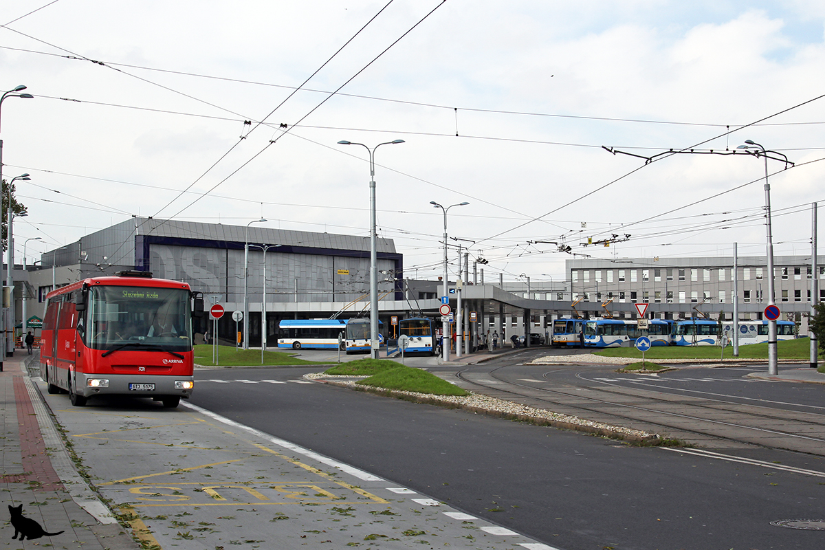 Острава — Трамвайные линии и инфраструктура; Острава — Троллейбусные линии и инфраструктура