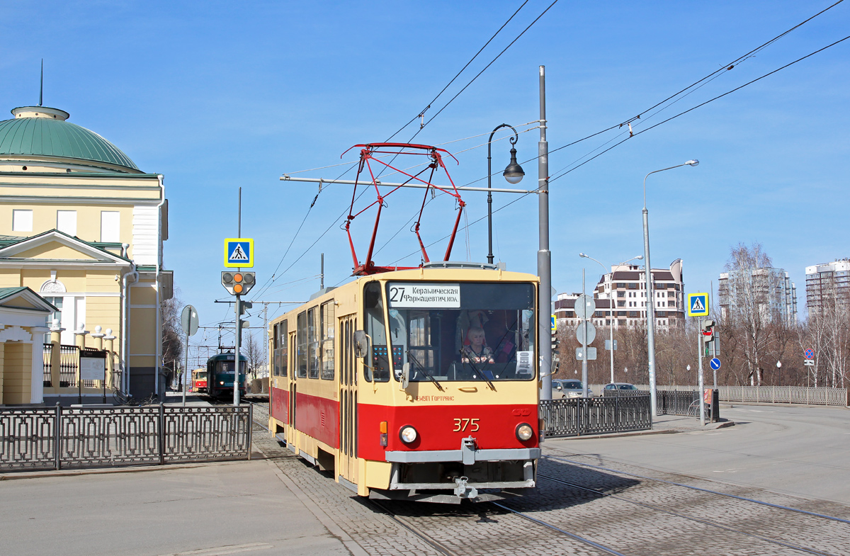 Екатеринбург, Tatra T6B5SU № 375