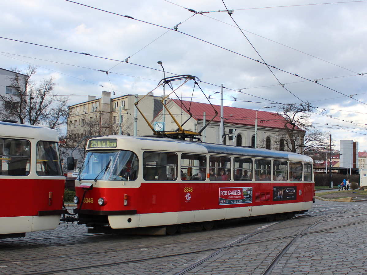 Прага, Tatra T3R.P № 8346